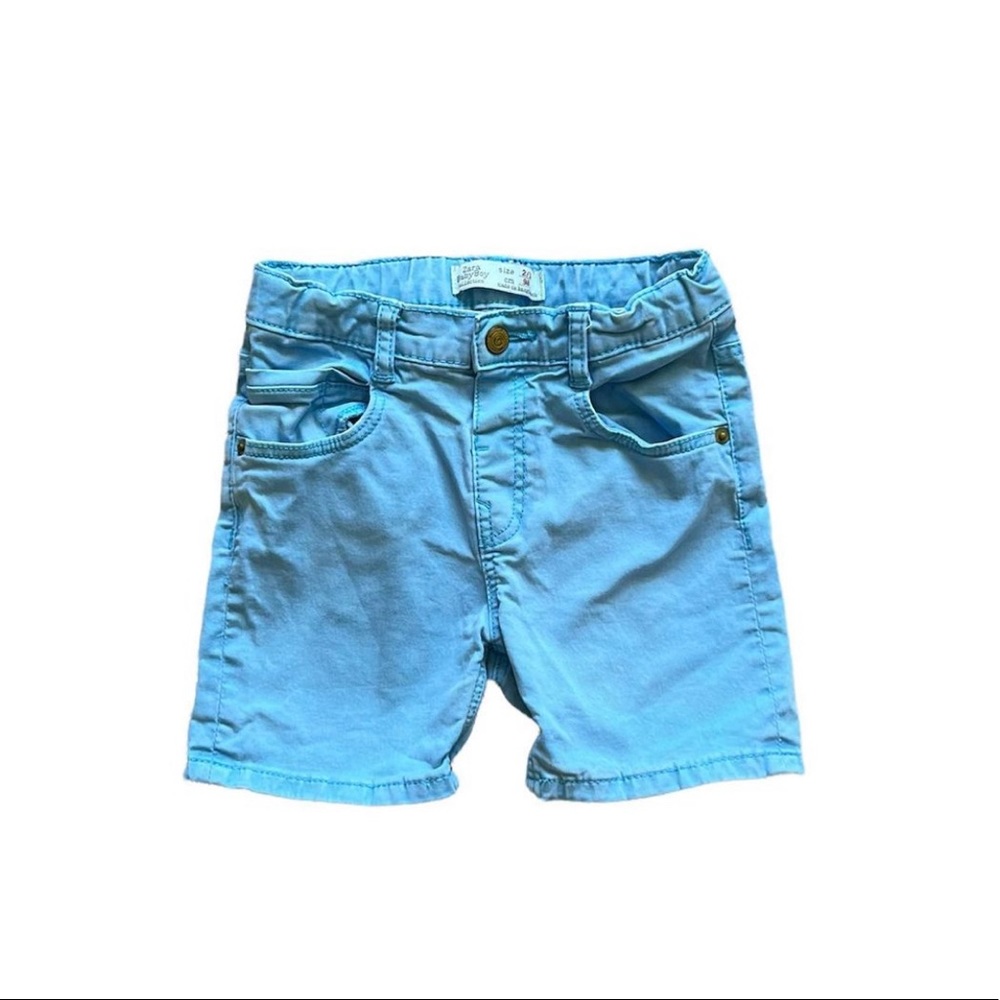 Zara blue denim shorts 2-3 years